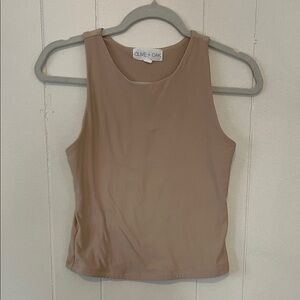 Olive & Oak Women's Beige Tank Top